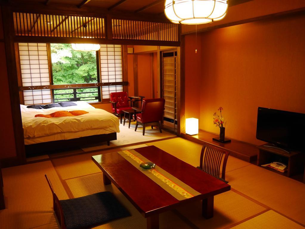Ryokan Yumotoso Minamioguni Kamer foto